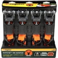 thumbnail image 4 of Allied International Cargoloc 1 Inch X 8Ft Web Ratchet, Orange 4Pk, 4 of 4