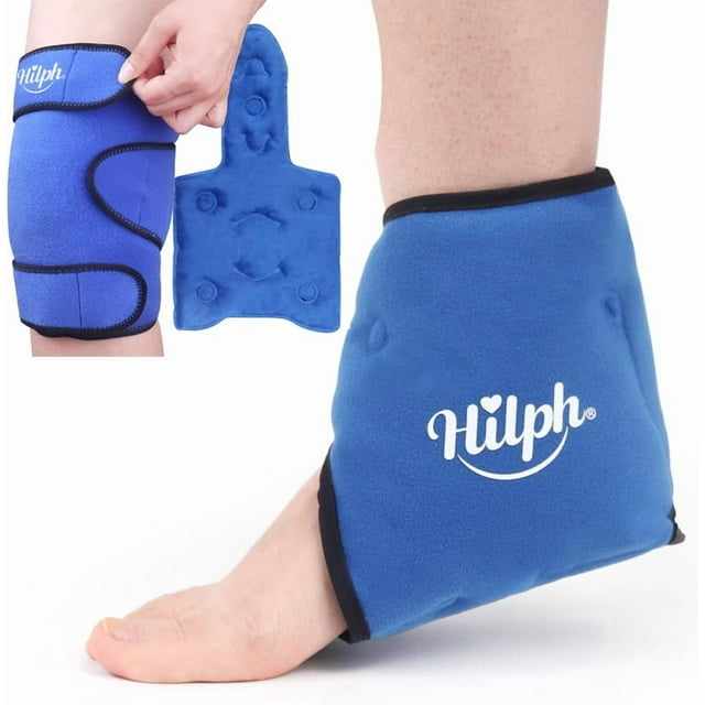 Pack de Glace pour Cheville pour Tendinite d'Achille et Genou