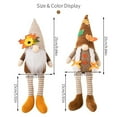 thumbnail image 7 of Fall Decoration Pumpkin Maple Leaf Gnome Rudolph Faceless Dwarf Dolls Autumn Thanksgiving Day for Kids Festival Party Home Decor Supplies, 7 of 7