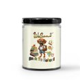 thumbnail image 3 of Welcome Rhodesian Ridgeback Back to School Vintage Retro Soy Wax Candle Ridgebacks Dog Lover Gifts 16oz White Vanilla Candle - 02012, 3 of 5