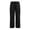 Black, variant on Women's Plus Size Loose Casual Straight-Leg Cargo Pants With Pockets, Drawstring Waist, Relaxed Fit, Available in White Black Blue Green Khaki Pink