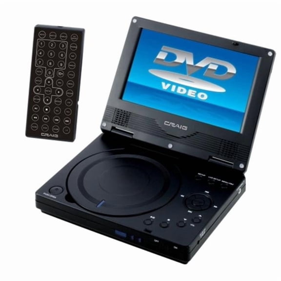 GPX  7 Portable DVD Player with Remote