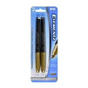 Metallic Markers, Gold, 2pk