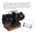 thumbnail image 3 of Flip Clock,Retro Digital Flip Down Clock, Battery Operated Mechanical Clock for  School Hotel Café, Auto Flip Large Number Internal Gear Operated Desk Table Clock, 3 of 8