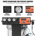 thumbnail image 5 of VEVOR Powder Coating System, 40 W 100KV Electrostatic Output Powder Coating Kit with 50L Powder Hopper, 450g Per Minute Powder Coating Machine with Spray Gun and Trolley Base, 5 of 9
