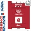 Bishko OEM Digital Repair Maintenance Shop Manual CD for Jeep All Models 1990