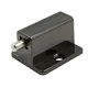 thumbnail image 4 of Tope de puerta Tope de puerta - Tope Cromado Piso Metal Tope Interior Exterior Soporte Protección contra impactos accidentales Piso Resorte Tope Tornillo en pie, 1 pieza Negro TUNC Sencillez, 4 of 5