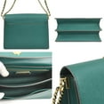 thumbnail image 3 of Pre-Owned Tory Burch Women's Green Leather Shoulder Bag 56436a, 3 of 5