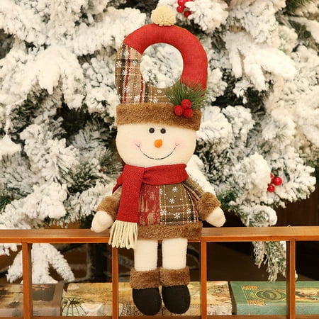 CARLTON GLOBAL Christmas Ornaments Gift Santa Claus Snowman Reindeer Toy Doll Hang