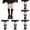 Black 6PCS, variant on 6 Pairs Toddler Socks Girls Knee High Socks Cotton Seamless Toe School Uniform Socks For Kids Soft Comfortable Everyday Wear