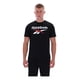 thumbnail image 1 of Playera Reebok Hombre Big Logo Crew Neck Negro negro XL, 1 of 5