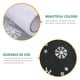 thumbnail image 5 of BRIGHTFUFU 1 rollo navideño copo de nieve tul brillo brillo de organza una cinta de copos de nieve para decoración de navidad decoración de la fiesta de envoltura de regalos, 5 of 7