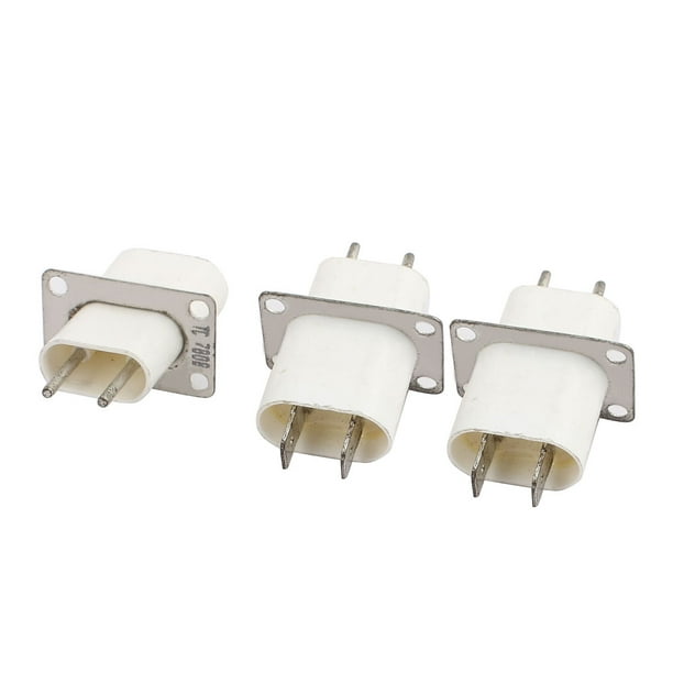 Home Electronic Microwave Oven Filament Pin Sockets 3Pcs