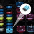 thumbnail image 3 of Unique Bargains 1Pcs 15A Circuit Breaker Blade Style Fuse Manual Resettable for Car 28V Blue, 3 of 6