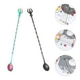 thumbnail image 6 of HAMPPLIES Coffee Stirrers Spoons Bar Swizzle Sticks 304 Stainless Steel 2Pcs, 6 of 8
