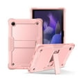 thumbnail image 2 of Samsung Galaxy Tab A8 2022 Tablet Case, 10.5 inch SM-X200, Kickstand, Solid Impact Protective Multiple Layers New (DFA) for Samsung Galaxy Tab A8 2022 Tablet Case Rose Gold, 2 of 7