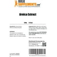 thumbnail image 5 of BulkSupplements Arnica Extract Powder - Topical, Herbal Supplement - 500 Grams (1.1 lbs), 5 of 6