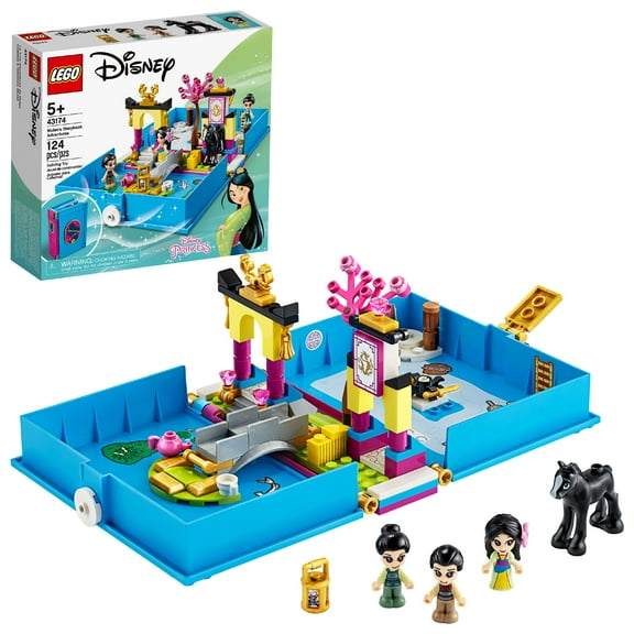 LEGO Disney Mulan’s Storybook Adventures 43174 Building Kit (124 Pieces)