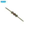 thumbnail image 3 of Uxcell 33mm/1.3'' Copper Chandelier Bowtie Clips Chandelier Connector Clips, 350Pcs, Bronze, 3 of 5