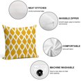 thumbnail image 3 of Yellow Modern Art Geometric Pillow Covers,Yellow Modern Art Geometric Throw Pillow Covers 18"×18" ,Living Room Sofa Couch Pillow Covers,Decorative Pillow Covers, 3 of 7