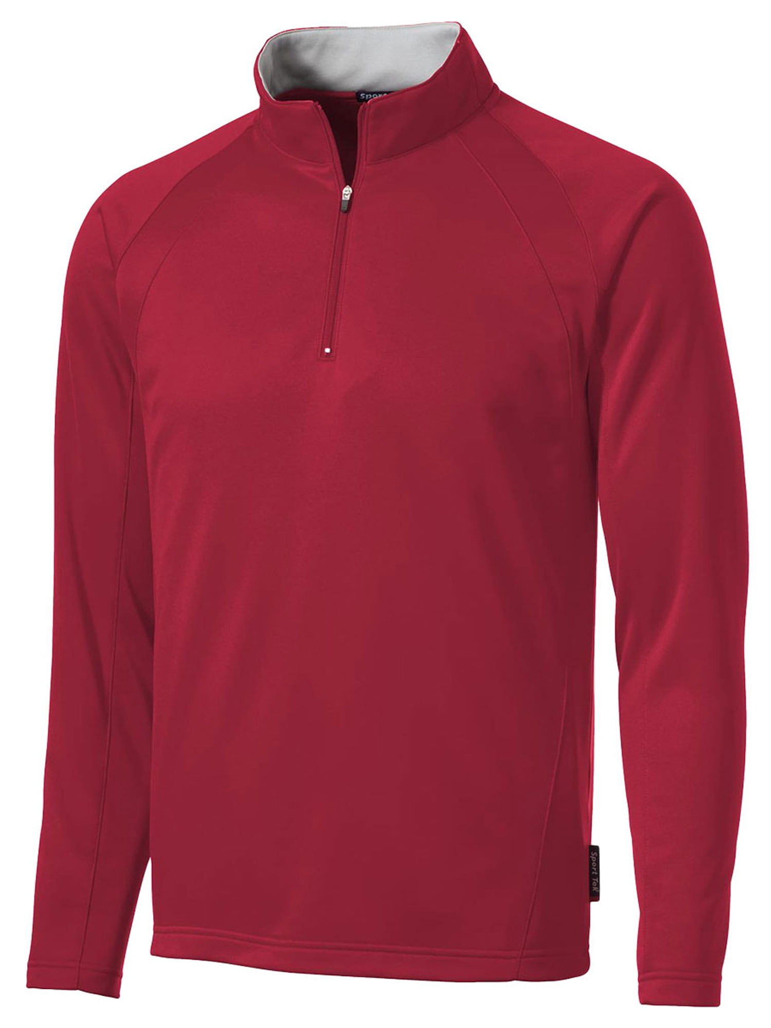 Sport Tek Men s Sport Wick 1 4 Zip Fleece Pullover
