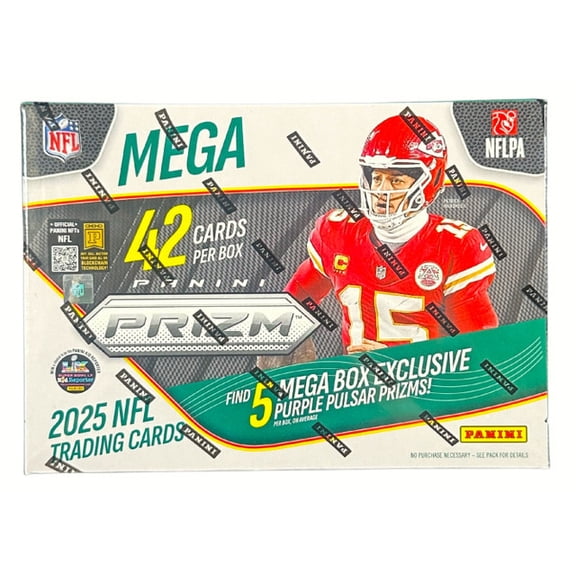 2025 Panini Prizm Football Hobby Mega Box