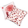 thumbnail image 3 of Valentine‘s Day Pillow Covers 18x18 Inch Pink Love Heart Decorative Outdoor Throw Pillow Covers Cotton Linen Red Tree Valentines Pillowcase Square Cushion Cover for Couch Sofa Bedroom (Pack of 2), 3 of 6