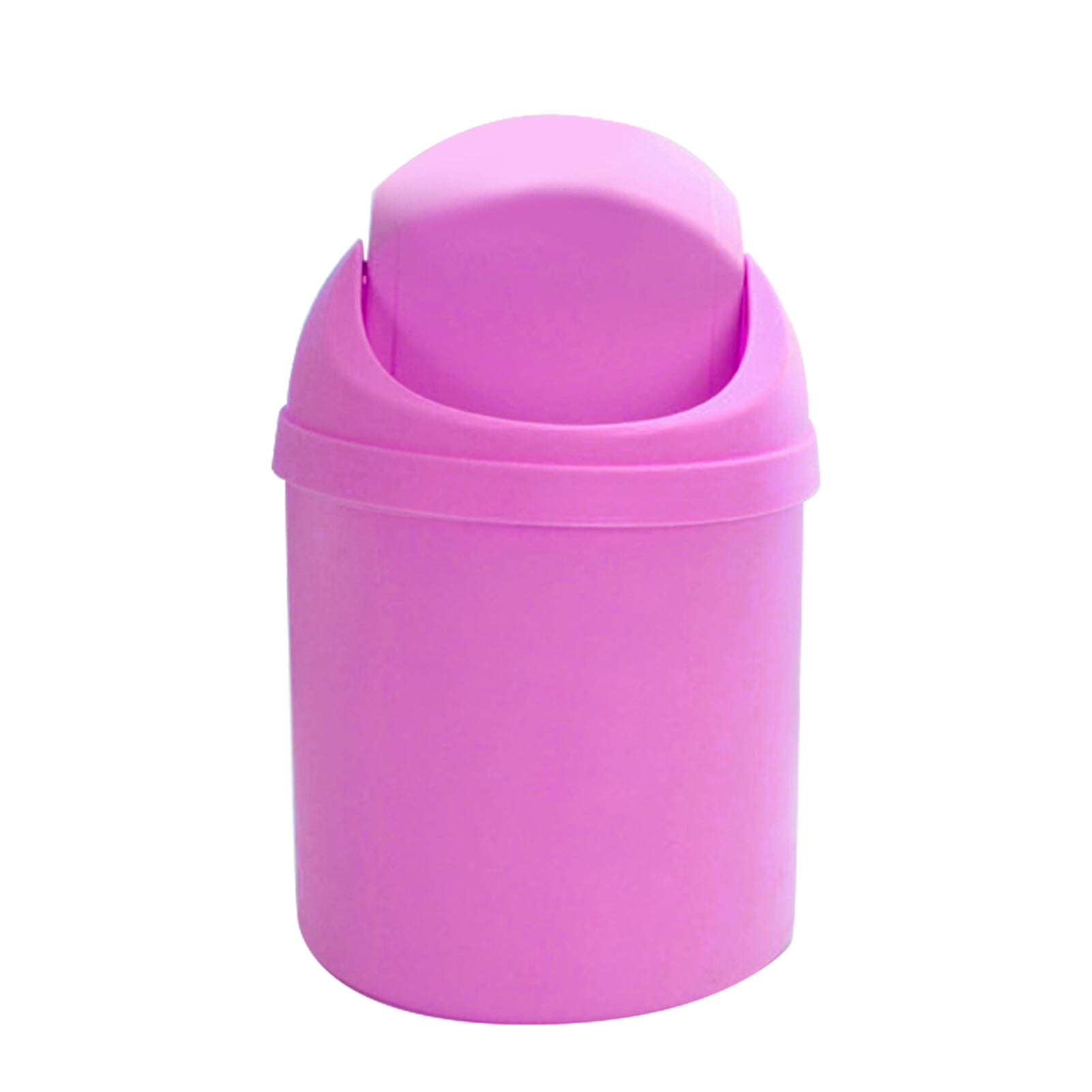 Goxfaca Mini Trash Can with Lid Bathroom Garbage Can Mini Waste Bin