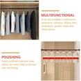 thumbnail image 4 of Zerodeko Porte-Vêtements Grand Autocollant Mural Séchage Extensible Rangement Tension Ménage Poteau Réglable pour Tringle Rétractable en Acier Inoxydable, 4 of 8