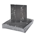 thumbnail image 1 of Uxcell 20Pcs Azulejos de Mármol Autoadhesivos, Panel de Pared Impermeable para Salpicadero, Azulejos de Ducha Autoadhesivos de 11.81"x11.81" para Baño, Diseño de Dragón de Cristal Blanco, 1 of 7