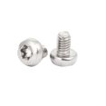 thumbnail image 2 of Unique Bargains M4x6mm 304 Stainless Steel Button Head Torx Screws Bolts T20 Drive 40pcs, 2 of 3