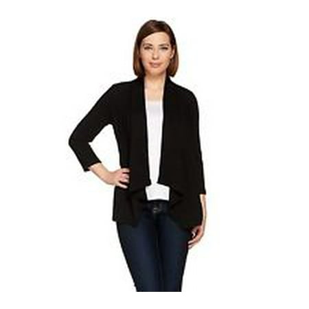 Jersey Shrug - Joan Rivers Long Sleeve Drape Front Jersey Knit Shrug