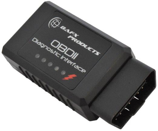 Wireless Bluetooth OBD2 OBDII Diagnostic Car Scanner & Read... Bafx Products 