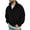 Black, variant on Wancir Men's Athletic Shirts Long Sleeve 1/4 Zip Lightweight Fleece Lined Golf Active Pullover Workout Shirts Sweatshirt