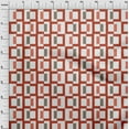 thumbnail image 4 of oneOone Polyester Spandex Red Fabric Geometric Fabric For Sewing Printed Craft Fabric By The Yard 56 Inch Wide, 4 of 4