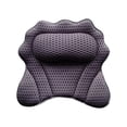 thumbnail image 2 of PONPRNGY Bath Pillow Bathtub Pillow, Luxury Bath Pillows for Tub Neck and Back Support, Bath Tub Pillow Headrest with Soft Mesh Fabric and Non-Slip Suction Cups, Relaxing Bath Accessories, 2 of 6
