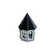 thumbnail image 2 of comedero para pájaros, estación colgante de alimentación para pájaros Castle para jardín, diseño exterior totalmente metálico, contenedor de gran capacidad, apertura ajustable, fácil de limpiar, 2 of 6