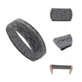 thumbnail image 3 of Unique Bargains 1 Pc Cationic Fabric Yoga Headband – Light Gray with Black Accents, 3 of 6