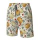 thumbnail image 4 of Fotbe Autumn Pumpkins Leaves Trajes de Baño Estampados para Hombre, Shorts de Verano de Secado Rápido, Ropa de Playa, Bañadores-XX-Large, 4 of 6