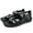 Black, variant on Mepaouo Men's Walking Sandals Toe Ring Athletic Hiking Beach Flats Outdoor Strappy Summer Shoes White 7