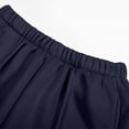 thumbnail image 4 of kpoplk Boys Sweatpants Boys Athletic Joggers Pants Kids Youth Open Bottom Pants with Pockets Drawstring(Navy,10-11 Y), 4 of 7