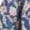 01 Blue, variant on Women's Quilted Jacket Lightweight Floral Print Cropped Puffer Coat Short Padded Open Front Winter Outwear