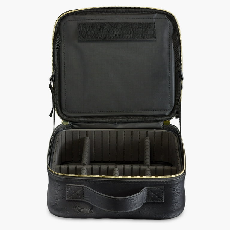 iHome, Travel Makeup Bag with LED Mirror, iCVS20, Faux Leather