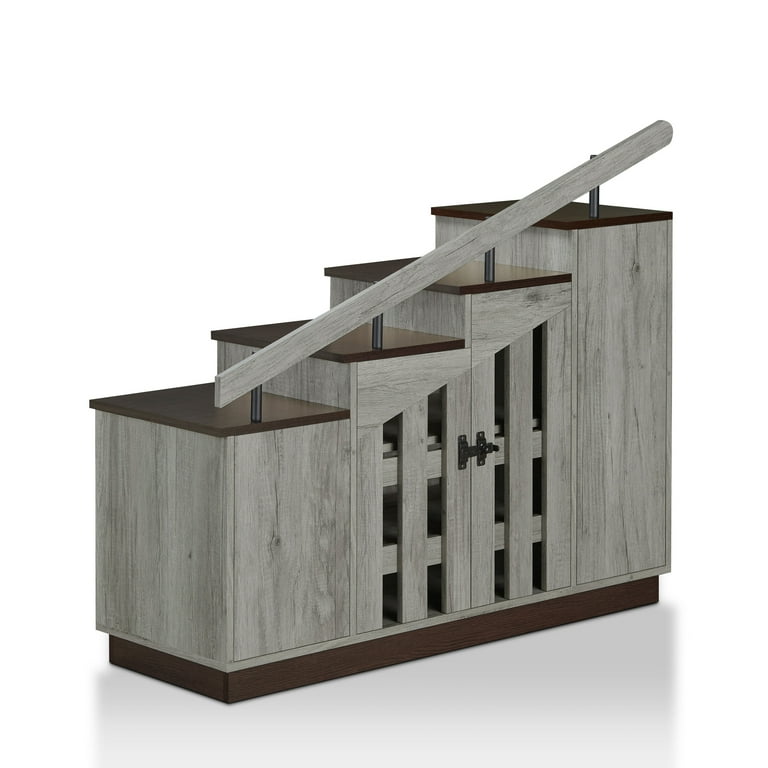 Furniture of america garner rustic shoe storage cabinet new arrivals