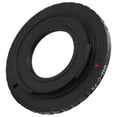 thumbnail image 1 of Black Adapter Ring, Matte  Treatment Aluminium Alloy Aluminium Alloy Adapter Ring, for Mount Camera Body Mount Lens, 1 of 7