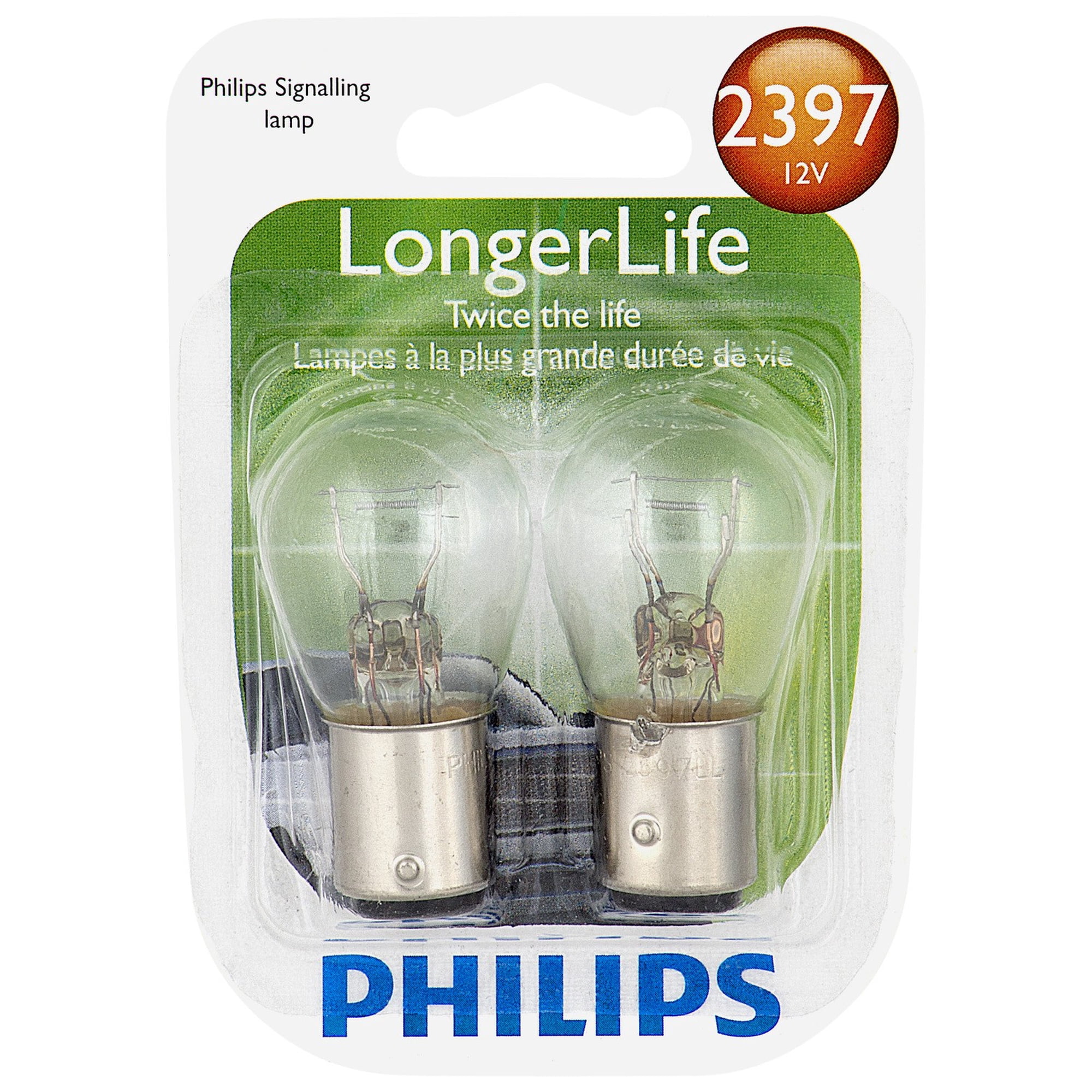 Philips LongerLife Miniature 2397LL, Pack of 2