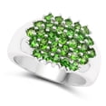 thumbnail image 2 of 1.93 Carat Genuine Chrome Diopside .925 Sterling Silver Ring QJ Model, 2 of 3