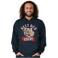 thumbnail image 4 of Popeye Cartoon Best Dad Ever Father Hoodie Hooded Sweatshirt Men Brisco Brands S, 4 of 6