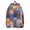 Purple, variant on Unisex Bohemian Style Backpack Bag, Vintage Print Zipper Rucksack with Front Pocket, Lightweight Daypack for School University Work Commute, Excellent Gift Choice