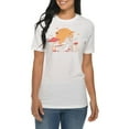 thumbnail image 3 of Plus Size Shroomy Sunset Graphic Design Deluxe Jersey T-Shirt - White XL, 3 of 4